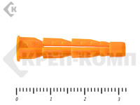 Дюбель универсальный с бортом 5х32 тип U (100шт)