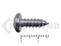 Саморез с полукруглой головкой НЕРЖАВЕЙКА DIN7981 А2 5,5х16 (1000шт)