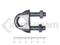 Зажим канатный цинк DIN 741 м16 (1шт)