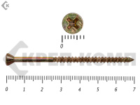 Саморезы для деревянных полов с алмазным наконечником HIMTEX 4.0х70 мм (100 шт)