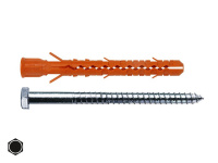 Дюбель фасадный MB-S потай PZ3 10х 80 (100 шт) Распродажа