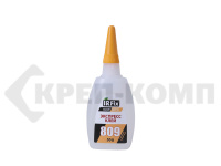 Клей этилцианоакрилатный экспресс 50гр, GLUE-БЕРИ 809, IRFIX (1шт)