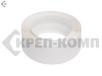 Лента-бордюр для раковин и ванн 20ммх20ммх3м, белая (Россия) (шт.)