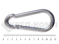 Карабин пожарный цинк DIN 5299 м11 (120шт)