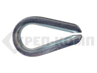 Коуш для стальных канатов цинк DIN 6899 м12 (2шт)