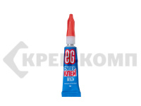 Супер-клей гель моментальный 3 гр ЕВРОГАРАНТ(1 шт) 