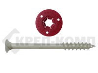 Анкер шуруп для газобетона 12/18х190 в комплекте рондоль, BeFast (40 шт.)