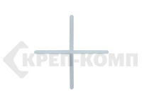 Крестики пластиковые для плитки 1 мм (250 шт) Распродажа