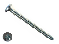 Шуруп с полукруглой головкой DIN7981 4,8х80 (1500шт)