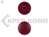 Заглушка под конфирмат Бордо, шестигранник (1000шт)