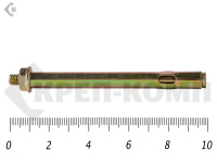 Анкерный болт с гайкой 8х100 (6шт)