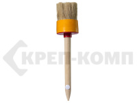 Кисть круглая №18, диаметр 60 мм, пластиковая оправка (1 шт.)