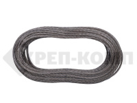 Трос металлополимерный прозрачный ПР-4.0, 20м.п., (шт.)