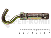 Анкер с крюком усиленного распирания м10 16х60 (20шт)