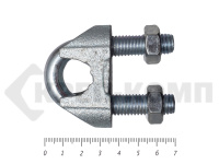 Зажим канатный цинк DIN 741 м20 (1шт)