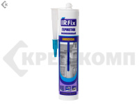 Герметик силиконовый универсальный, Белый IRFIX, 310 ml (1шт)