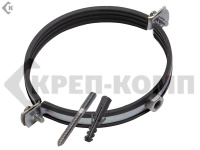 Трубный хомут в упаковке 6 М10, шпилька 10х100/гайка М10/дюбель 12*60 (1уп.) Распродажа