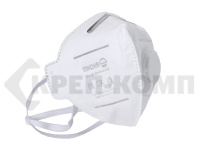 Полумаска фильтрующая складная с клапаном, класс защиты FFP1 (20 шт)