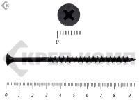 Саморез черный по дереву усиленный 4,8х 95 (10кг/1300)