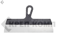 Шпатель 350 мм, фасадный прямой, пластиковая рукоятка, нержавеющая сталь 0,45мм (1 шт.) 