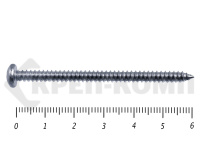 Саморез с полукруглой головкой НЕРЖАВЕЙКА DIN7981 А2 4,2х60 (200шт)