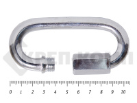 Карабин винтовой цинк м12 (1шт)