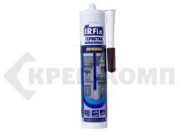 Герметик силиконовый универсальный Коричневый IRFIX (310мл) (1шт)