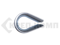 Коуш для стальных канатов цинк DIN 6899 м6 Фасовка (50шт)