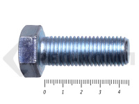 Болты DIN 931, с неполной резьбой, цинк, 16х 45 мм пр.8.8 (25 кг/236)