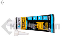 Герметик силиконовый санитарный, Белый Ultima, 80 ml (1шт)