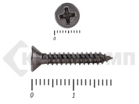 Саморез потай нержавейка PH DIN 7982 А2, универсал 4,8х19 (500 шт.)