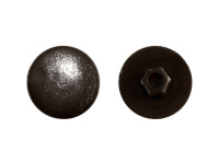 Заглушка под конфирмат Махагон, шестигранник (1000шт)