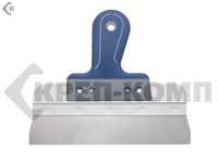 Шпатель 450 мм, фасадный прямой, двухкомпонентная литая рукоятка, нержав. сталь 0,6мм (1 шт.)