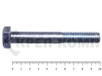 Болты DIN 931, с неполной резьбой, цинк, 14х100 мм пр.8.8 (21 кг/142)