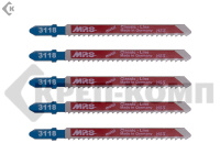 Пилки 100*75*3,0мм HSS (цвет. метал.,пластм.,асбестоцем. h=4,0-10,0mm) "MPS" (5 шт)Распродажа