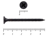 Саморез черный универсал усиленный 3,5х45 KENNER (1кг/400)