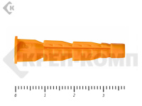Дюбель универсальный с бортом 6х37 тип U (1000шт)