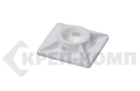 Площадка под шуруп БЕЛАЯ 19х19 (1000шт)