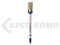 Кисть круглая №4, диаметр 25 мм, металл. оправка (1 шт.) Распродажа