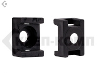 Площадка под шуруп ЧЕРНАЯ 16х23 ус. (500шт)