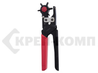 Дырокол ЗУБР "МАСТЕР" револьверный для кожи, усиленный 6-в-1, 2-4,5мм (1 шт.) Распродажа