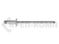 Заклепка вытяжная AL/ST 3,2x6 потайной борт МОСКРЕП (1000шт)