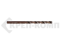 Сверло по металлу 4,8 х 86 мм Cobalt, Р6М5К5/HSS (1 шт) в инд. упаковке