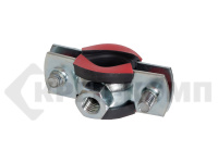 Трубный хомут DGR с гайкой 1/4 (≈12-15) М8 КФМ (50шт)