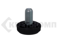 Опора круглая резьбовая 8х16, Д25 (50шт.)