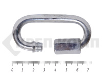 Карабин винтовой цинк м8 (2шт)