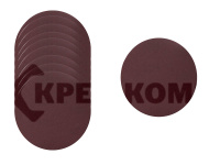 Круг абразивный 125 мм, Р220, под липучку, на ворсовой основе "Hardax" (10шт.)