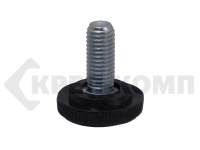 Опора круглая резьбовая 10х25, Д32 (50шт.)