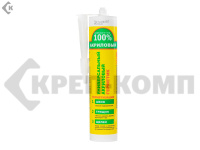 Герметик акриловый, Белый Ремонт на 100%, 260ml, Россия (1шт)