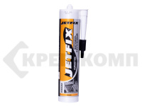 Кровельный герметик битумно-каучуковый JETFIX черный (280мл) (1шт)
